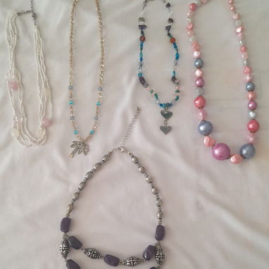 Artículos de fantasía_Aretes collares pulseras y anillos - 4/5