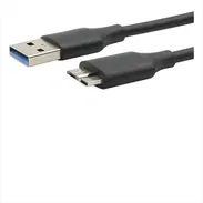 Cable de Datos USB 3.0 LARGO para Discos Duros Externos - Img 55037229
