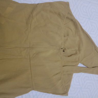 Vestidos sexy amarillo  limón tela bambula fresca y duradera - 2/3