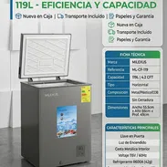 Nevera MILEXUS 4.2 pies /119L | $300 USD Envío Gratis | Garantía Incluida | Diseño Compacto - Img 57656245