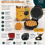 🔥 Maquina de hacer wafles con burbujas - Img 55963795