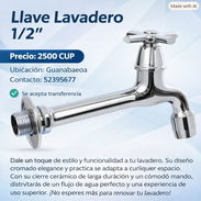 Llave Lavadero 1/2" - Img 57175432