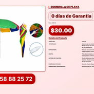 SOMBRILLA DE PLAYA VPT#-0069 - Img 56824082