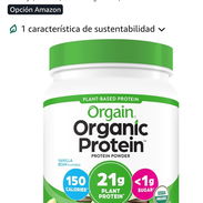 Proteína organica vegana gluten free - Img 57273955