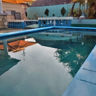 RENTA casa de 2 habitaciones con piscina en GUANABO, La Habana con Qba Hostin 360 - 4/10