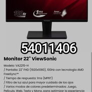 ¡¡Monitor 22" pulgadas ViewSonic Modelo: VA2215-H / Full-HD (1920x1080), 100Hz con tecnología AMD FreeSync™!! - Img 45425401