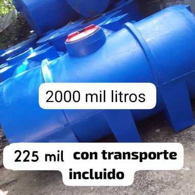 Venta de tanques de agua 💧 0 km con transporte incluído - 7/10