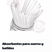 🧃 Absorbentes para Sueros y Batidos - 9mm + 50 unidades - 300 CUP - Img 58068370