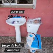 Juego de baños importados descarga al piso marca fv traes todos sus accesorios llegar y montar ✅️ Taza tanque con sus h - Img 57588602