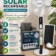 Ventilador stavel Solar Recargable - Img 55802863