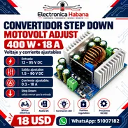 Convertidor STEP DOWN MotoVolt Adjust 400W 18A - Img 57687758