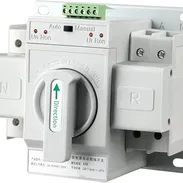 Interruptor De Transferencia Automática (ATS) Dual 2P 63A 110V Automático Y Manual Con Carcasa Metálica (Modelo GCQ2-63/ - Img 54895128