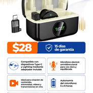 Micrófono inalámbrico - Img 57271688