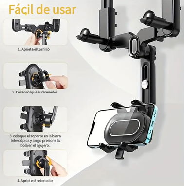 Lo mejor en accesorios para que ponga el móvil en su auto. Fuerte y seguro!! - Img 67125909
