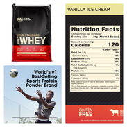 Whey protein Gold estándar Optimus nutrition,141 servicios - Img 45444022