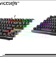 💓-Teclado Mecánico para videojuegos con Cable RGB, 24 modos de retroiluminación, nuevos envío gratis - Img 48942117