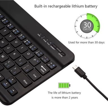 Mini Keyboard Bluetooth Portátil Ultra Delgado | Teclado Inalámbrico para PC, Tablet y Celular - Img 121491394