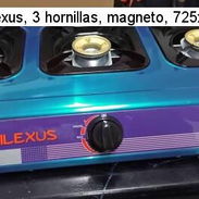 Cocina Milexus de gas de 3 hornillas (r) - Img 55562742