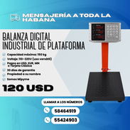 BALANZA DIGITAL DE PLATAFORMA INDUSTRIAL CON COLUMNA — $120 USD 🛡️ Garantía: 30 días - Img 55668453