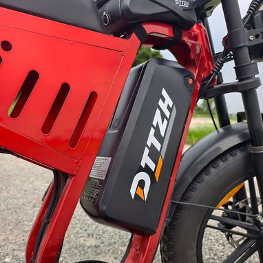 *BICICLETA ELÉCTRICA DTTZH F6*  PRODUCTO SELLADO EN SU CAJA 📦 - 5/8