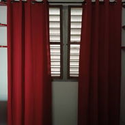 2 paños de cortinas con su cortinero. 58943104 - Img 55124629