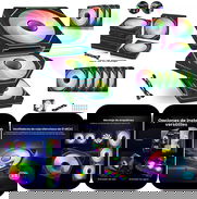 Kit De 6 fanes Rgb Para Pc Gamer - Img 50702579