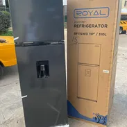 Refrigerador Royal 11.2 pies con dispensador y congelación seca inverter $550 USD con transporte incluido - Img 55223788