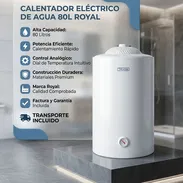 Calentador Eléctrico Royal 80L $270 USD | Transporte Incluido, Factura, Garantía y Aislamiento Térmico Eficiente - Img 57784455