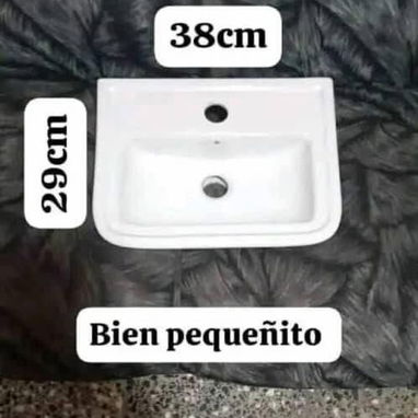 Labamanos de encimera y de pare y pedestal y accesorios para baños inportados diferentes modelos y medidas - 3/8