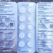 CAPTOPRIL 25 mg VENCEN EN octubre/2028 - Img 57168890