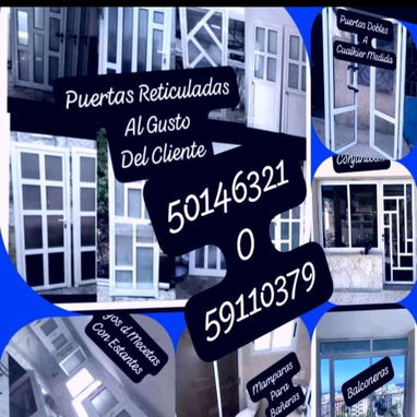 TODO LO K NECESITE EN CARPINTERÍA D ALUMINIO CON TRANSPORTE Y MONTAJE INCLUIDO CUALKIER DUDA CONTACTAR AL 59110379. - Img 116634142