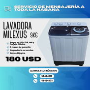 LAVADORA SEMIAUTOMÁTICA MILEXUS 9 KG - Img 50873683