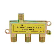 Splitter de 3 salidas para cable coaxial de televisor - Img 56210951