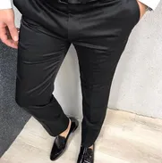 Pantalon de Vestir.  Negro. Azul Oscuro. Blanco. Verde Militar. Beige. Cintos de Vestir 52465450 - Img 49837533