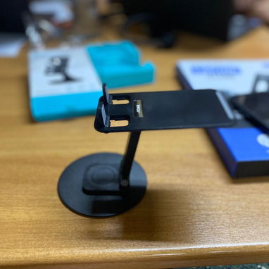📱 7 USD 📱 SOPORTE DE MOVIL PLEGABLE EN ALUMINIO Y ABS. TLF 54833699 - Img 110202722