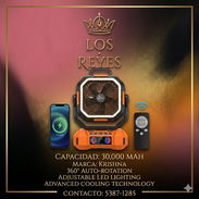 Ventilador recargable 30,000mah - 70 USD 👑LR👑 - Img 55211733