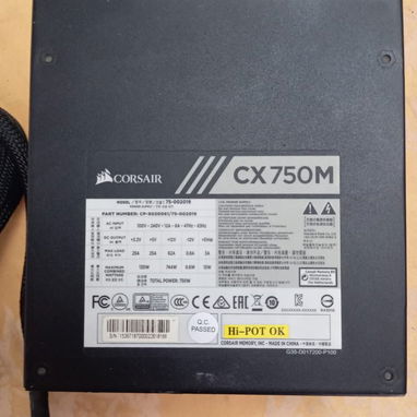 Fuente semi modular Corsair 750 w - Img 125585367