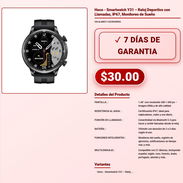 Hoco - Smartwatch Y31 – Reloj Deportivo con Llamadas, IP67, Monitoreo de Sueño . - Img 57925819
