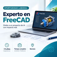 Experto en FreeCAD | +5 años | Remoto | Tiempo completo (contrato/freelance) - Img 57476608