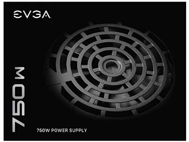 0km✅ Fuente EVGA 750W 📦 2x 6+2Pin, 140mm, PSU, 9x SATA, ATX, 1x 4+4 EPS ☎️56092006 - Img 66377010