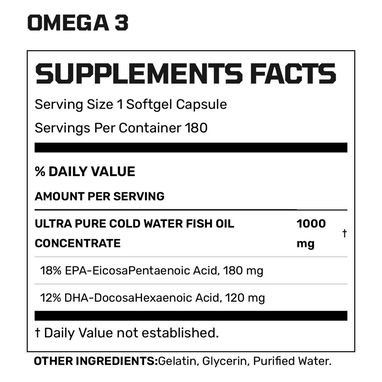 OMEGA 3 ALLMAX 180 CAPSULES - Img 123162758