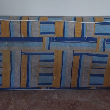 Cama personal de caoba con colchón - 2/4