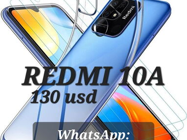 130 USD💲 Xiaomi Redmi 10A NUEVO+GARANTÍA 35 DÍAS👀 Envios a domicilio y accesorios disponibles  ( WhatsApp: 50764739) - Img main-image