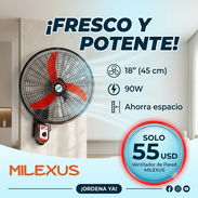 Ventilador de pared Milexus - Img 55738109