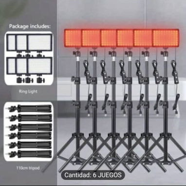 Tripode +panel Led 1.70 y 1.10 📌.. - Img 110342194
