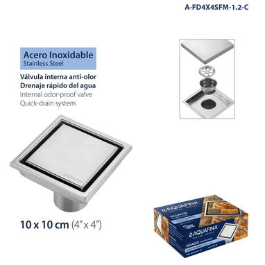 Tragantes y Desagües de Acero Inoxidable de Alta Gama. - Img 125026123