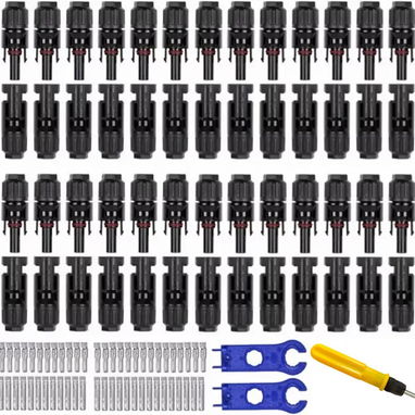 30 Pares de Conector Mc4  Para Panel Solar ,  Macho/Hembra  , ( en el vedado ) - Img 116836698