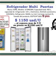 Refrigerador multi puertas 18" marca EONE nuevo - Img 45875830