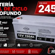 Batería gel ciclo profundo 150Ah - Img 56763130