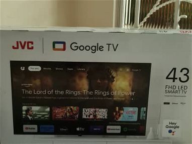 Vendo Smart TV JVC de 43 pulgadas nuevo en su caja. 450 USD - Img main-image-45640975